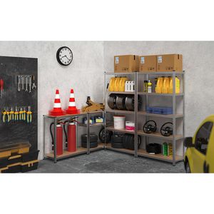 Produktbild für Schwerlastregal Monzana 106179, 5 Holzböden
