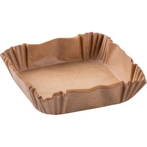 Backpapier Fackelmann für Heißluftfritteusen, 16 x 16 cm