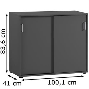 Produktbild für Schiebetürenschrank Möbelpartner Niels 2021, Holz