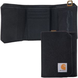 Produktbild für Portemonnaie Carhartt Duck Trifold Wallet, schwarz, aus Nylon