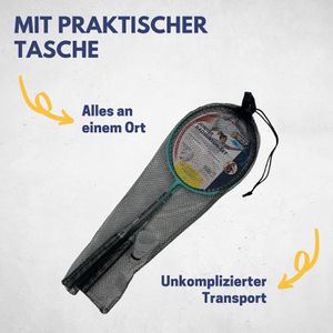 Produktbild für Badmintonschläger Best-Sporting Kids 41097, 4-teiliges Set