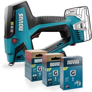 Elektrotacker Novus-Tools J-551, 031-0374, Set