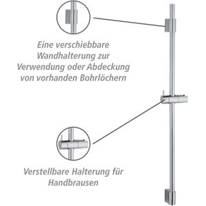Produktbild für Duschstange Wenko Classic, verchromt