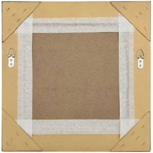 Produktbild für Wandspiegel vidaXL 320306, quadratisch