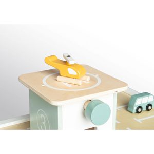 Produktbild für Parkgarage Pinolino 308422 Parkhaus Kurt, aus Holz