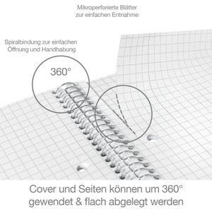 Produktbild für Collegeblock VON-Leitz 45760001, A5