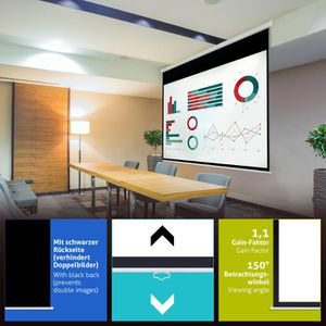 Produktbild für Beamer-Leinwand ESMART Professional MIROLO
