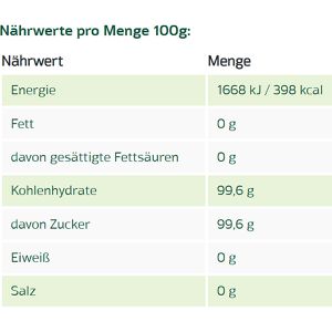 Produktbild für Zucker Naturata fein, weißer Rohrohrzucker demeter, BIO