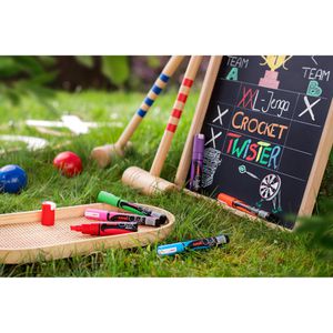 Produktbild für Kreidestifte uni-ball chalk PWE-5M, grün