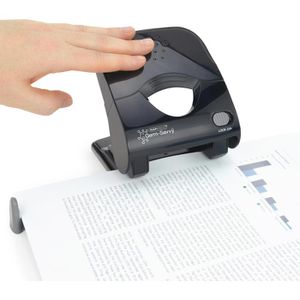 Produktbild für Locher RAPESCO ECO X5-40ps, Germ-Savvy, schwarz