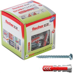 Schrauben-Dübel-Set Fischer 535464, DuoPower S PH