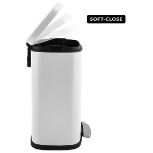 Produktbild für Mülleimer Spirella Akira, 10.19835, weiß