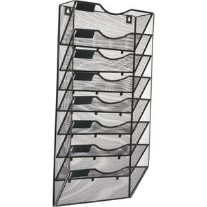 Prospekthalter Böttcher-AG Premium Mesh, schwarz