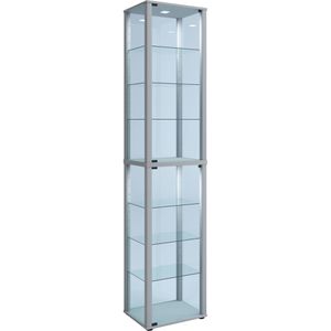 Produktbild für Glasvitrine VCM Kavisa XL, stehend