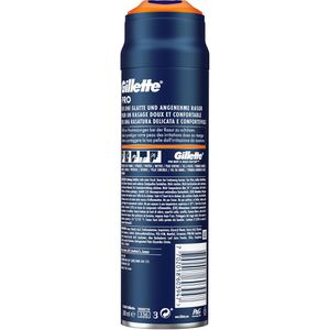 Produktbild für Rasiergel Gillette Pro Sensitive, hautberuhigend, für Männer