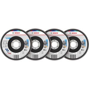 Fächerschleifscheibe Bosch X451, 2608626166, Set