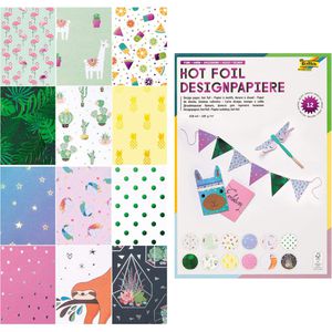 Motivblock Folia Hotfoil II Designpapier, 11649
