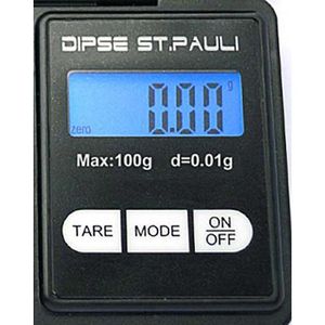 Produktbild für Taschenwaage Dipse St. Pauli, 2038, Teilung 0,01 g