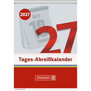 Produktbild für Abreißkalender Brunnen 1070313007, Nr. 13, Jahr 2027
