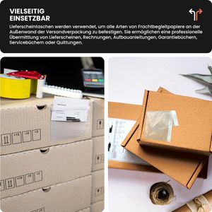 Produktbild für Lieferscheintaschen Netuno DIN lang