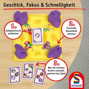Produktbild für Kartenspiel Schmidt-Spiele 40658, Bibi Blocksberg
