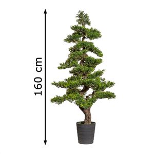 Produktbild für Kunstpflanze Creativ-green Bonsai Teeblatt