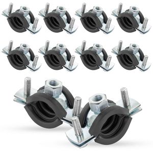 Produktbild für Rohrschelle Poppstar 1011145, Schraubrohrschelle, Set
