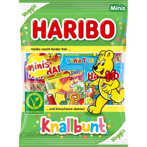 Fruchtgummis Haribo Knallbunt Minis
