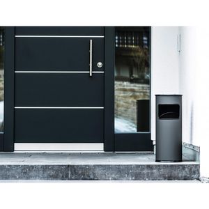 Produktbild für Aschenbecher Durable 3330-58, anthrazit, für Outdoor