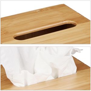 Produktbild für Kosmetiktücherbox Relaxdays quadratisch, 10022175