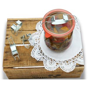 Produktbild für Einweckklammern Dr.Oetker-Küchenhelfer für Einmachgläser