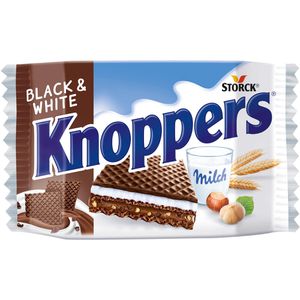 Produktbild für Waffeln Knoppers Black&amp;White, Waffelschnitte