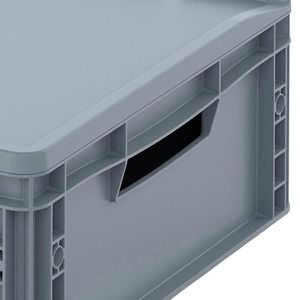 Produktbild für Eurobox AUER ED 64/17, grau, 35 Liter