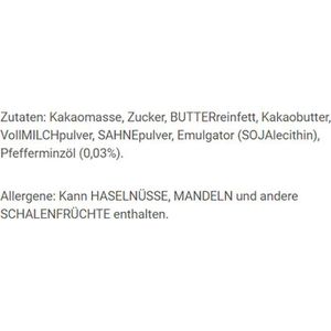 Produktbild für Tafelschokolade Lindt Edelbitter Mousse Minze