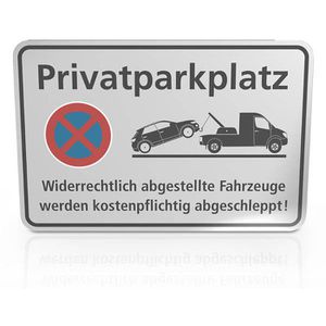 Produktbild für Parkplatzschild SafetyMarking aus Aluminium