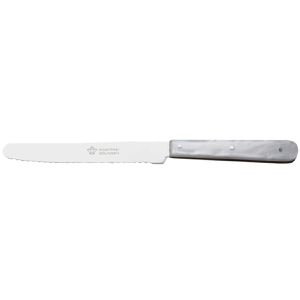 Produktbild für Tafelmesser Schwertkrone Perlmutt MP2360, Wellenschliff, 21 cm