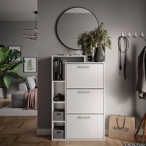 Produktbild für Schuhschrank Vicco Orlando, weiß