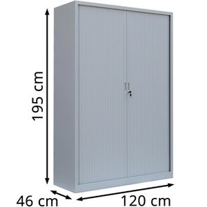 Produktbild für Rollladenschrank Lüllmann 555160, aus Metall