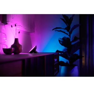 Produktbild für Tischlampe Philips-Hue Bloom, schwarz mit LED