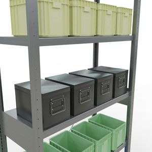 Produktbild für Schwerlastregal Schulte 12941, 6 Metallböden