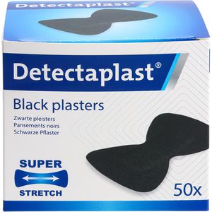 Produktbild für Pflaster Detectaplast Black Fingerkuppe, 50 Strips