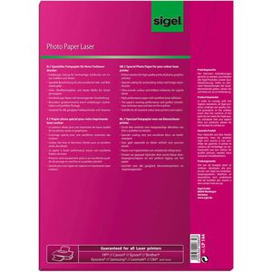 Produktbild für Fotopapier Sigel LP 144, für Farblaser, A4