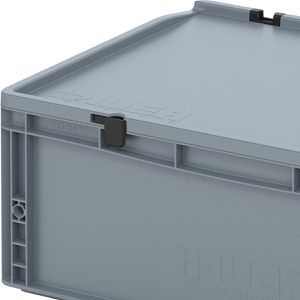Produktbild für Eurobox AUER ED 64/22, grau, 45 Liter