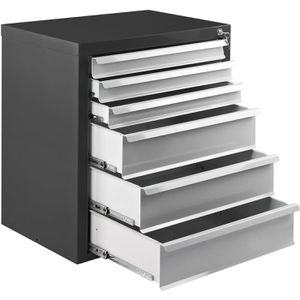 Schubladenschrank ADB 24802, aus Metall