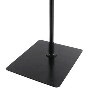 Produktbild für Infoständer Böttcher-AG aus Aluminium, schwarz, A3