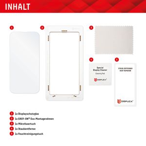 Produktbild für Displayschutzfolie Displex Panzerglas 2D, 10H