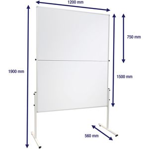 Produktbild für Moderationstafel Franken X-tra!Line MT2211, mit Standfüßen