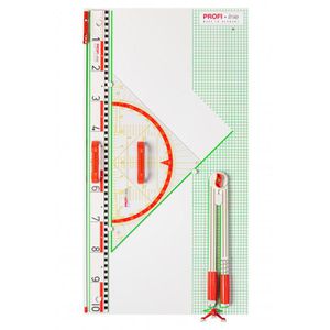 Tafelzeichengerät Wissner PROFI I, Geräteplatte