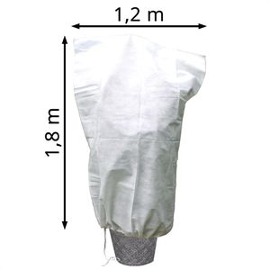 Produktbild für Wintervlies Böttcher-AG 94043, weiß, 1,2 x 1,8 m