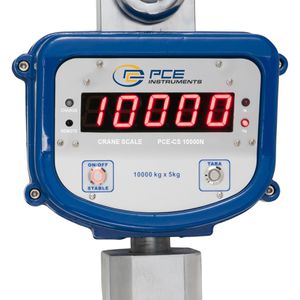Produktbild für Kranwaage PCE CS 10000N, mit Tara-Funktion, Teilung 5 kg